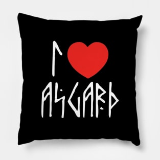 I love Asgard Pillow