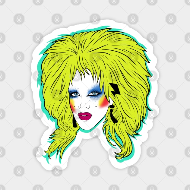 Drag queen Lill Magnet by RobskiArt