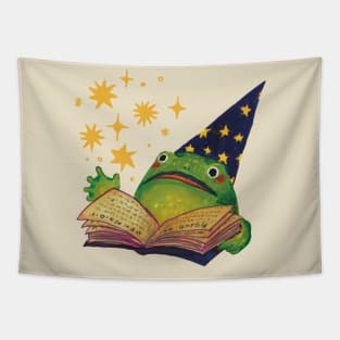 Wizard Frog Tapestry