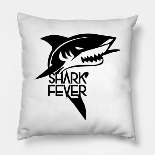 Shark fever design Pillow