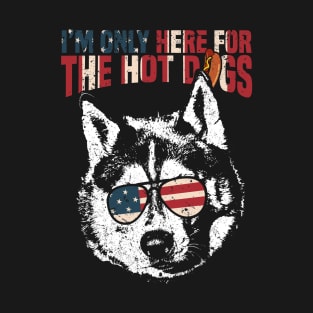 Husky Shirt Funny 4th of July Pup Tee T-Shirt