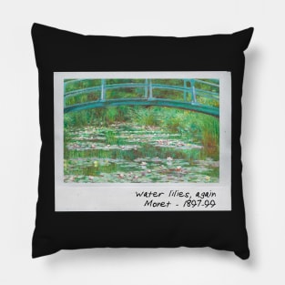 water lilies, again... Pillow