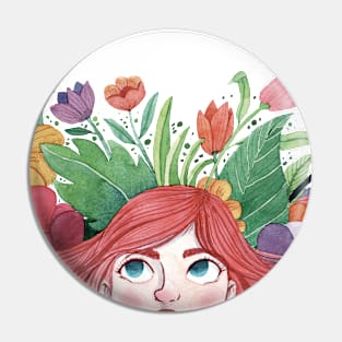 Flower Girl Pin