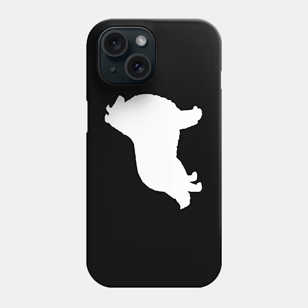 Collie Silhouette Phone Case by Coffee Squirrel