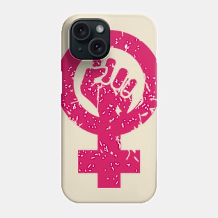 woman symbol feminism - power female Phone Case