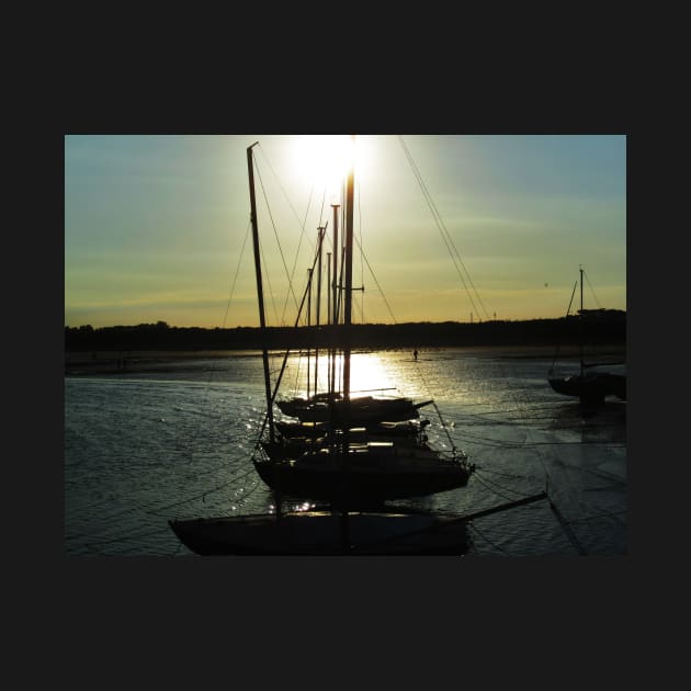 Low Light at Beadnell Harbour by Ladymoose