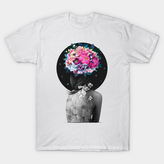 Infinity of bloom - Floral - T-Shirt