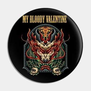 MY BLOODY VALENTINE BAND Pin