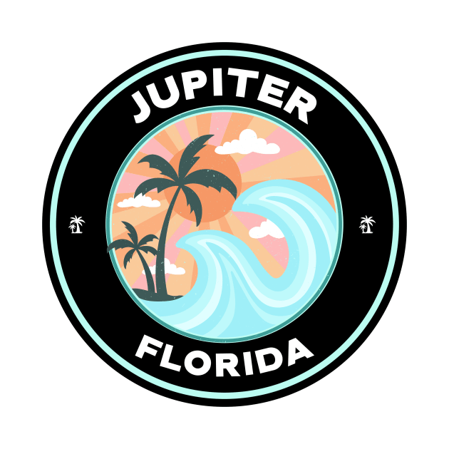 Jupiter, Florida by Mountain Morning Graphics