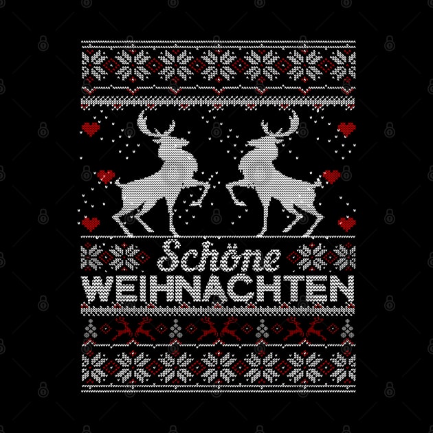 Ugly christmas Gift Schöne Weihnachten by Lin-Eve