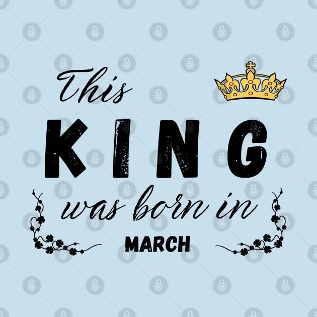 King born in march by Kenizio 