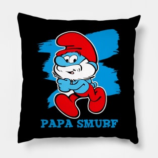 papa smurf Pillow