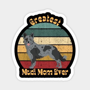 Greatest Mudi Mom Magnet