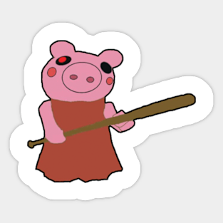 Piggy Roblox Stickers Teepublic