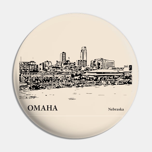 Omaha - Nebraska Pin by Lakeric