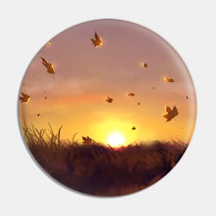 Beautiful Autumn Evening Pin