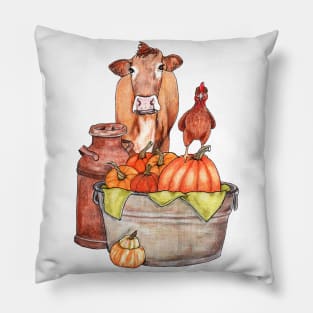 Pumpkin Pie Fixins Pillow