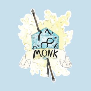 Monk D&D Class T Shirt T-Shirt