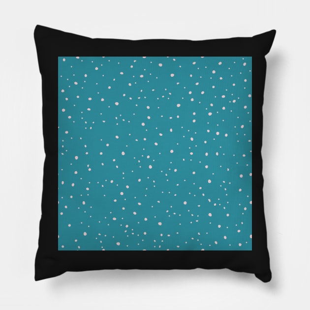 Dot to Dot for You Pillow by FrancesPoff