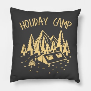 holiday camp Pillow