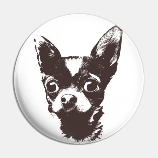 Chihuahua T-shirt - Chihuahua lovers Pin
