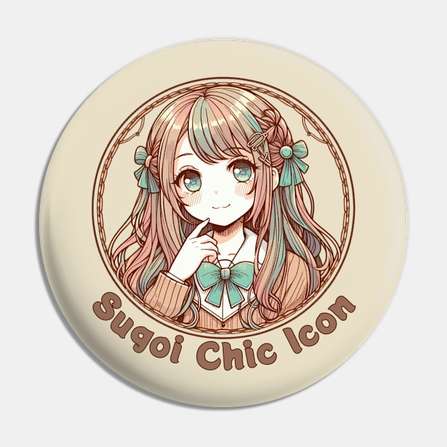 Sugoi Anime girl Pin by Japanese Fever