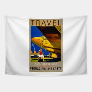 Vintage Travel Poster  Australia Travel Tapestry