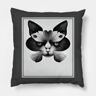 Blooming Cat Pillow