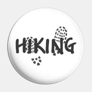 Hiking Mountains Print Pin