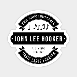 John Lee Hooker Music D17 Magnet