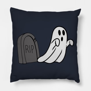 Graveyard Ghost Pillow