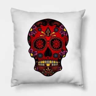 Sugar Skull 01 (Style:92) Pillow