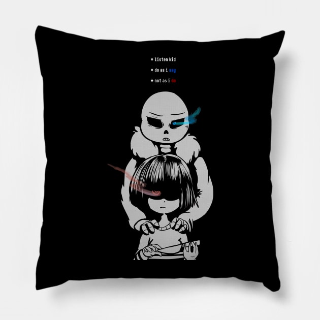 Undertale Pillow by lettali