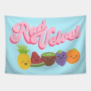 Red Velvet Tapestry