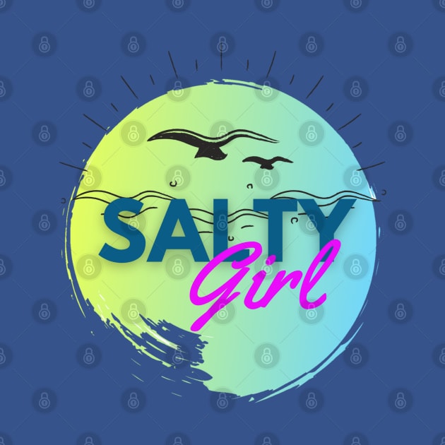Copy of Salty Girl Logo Heart by FamilyCurios