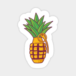 Pineapple Bomb Grenade Vitamine Magnet