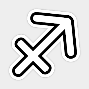 Sagittarius Zodiac Sign Only - Minimal DM Magnet