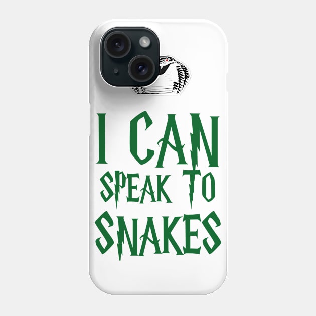 I Can To Speak To Snakes Phone Case by babydollchic