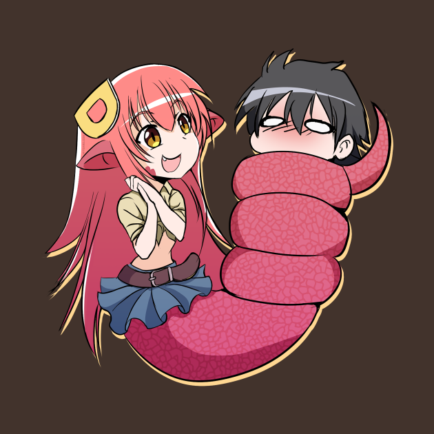 Musume monster - Mia - Snake Humor - T-Shirt | TeePublic