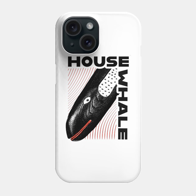 House Whale Phone Case by FrozenCharlotte