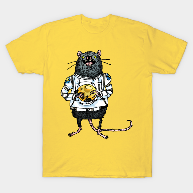 Rat Astronaut! - Cosmonaut - T-Shirt | TeePublic