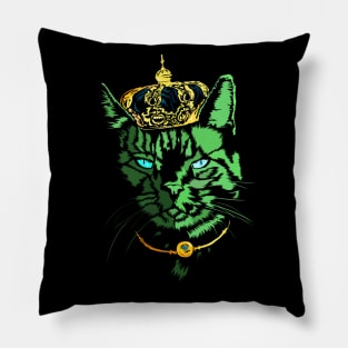 King Cat Pillow