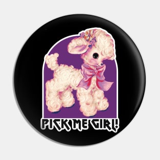 Pick Me Girl Lamb Pin