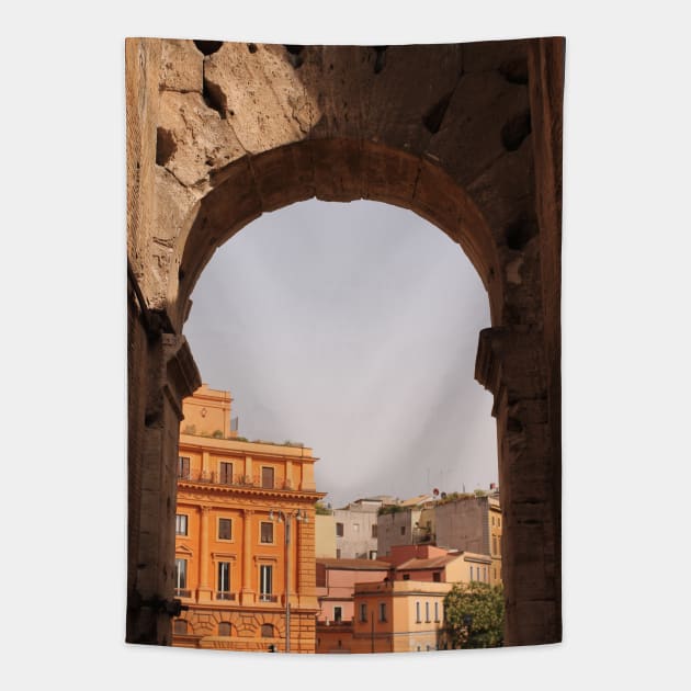 View From The Colosseum Tapestry by Tylos