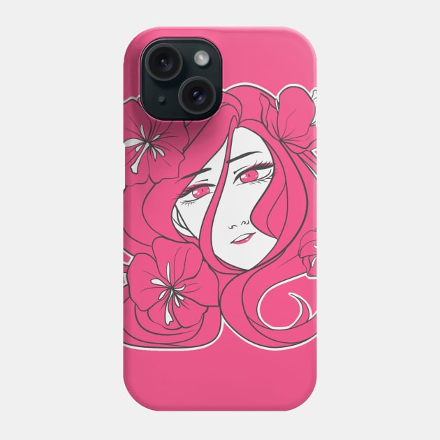 Hibiscus Phone Case by darklightlantern@gmail.com