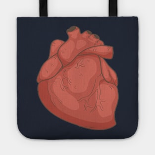 Heart Anatomy Tote