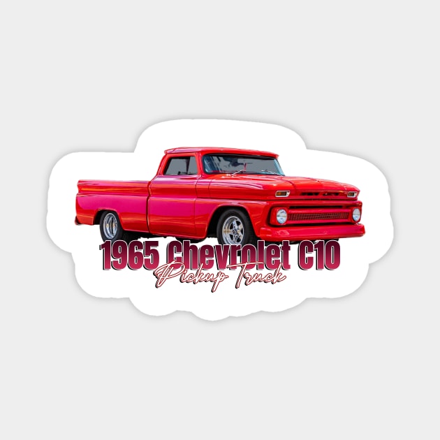 1965 Chevrolet C10 Pickup Truck Magnet by Gestalt Imagery