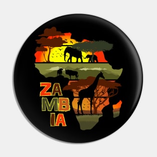 Zambia Pin