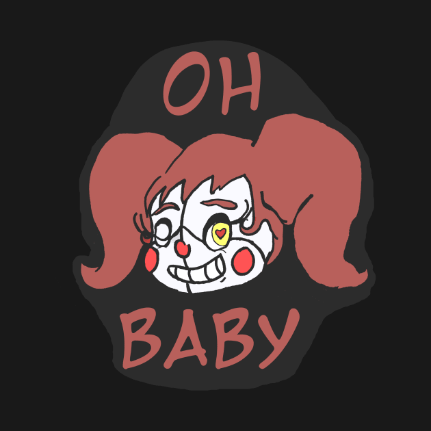 "Oh Baby" Circus Baby by CutesyKreepy