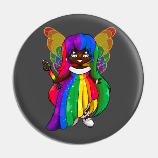 Rainbow Fairy Pin